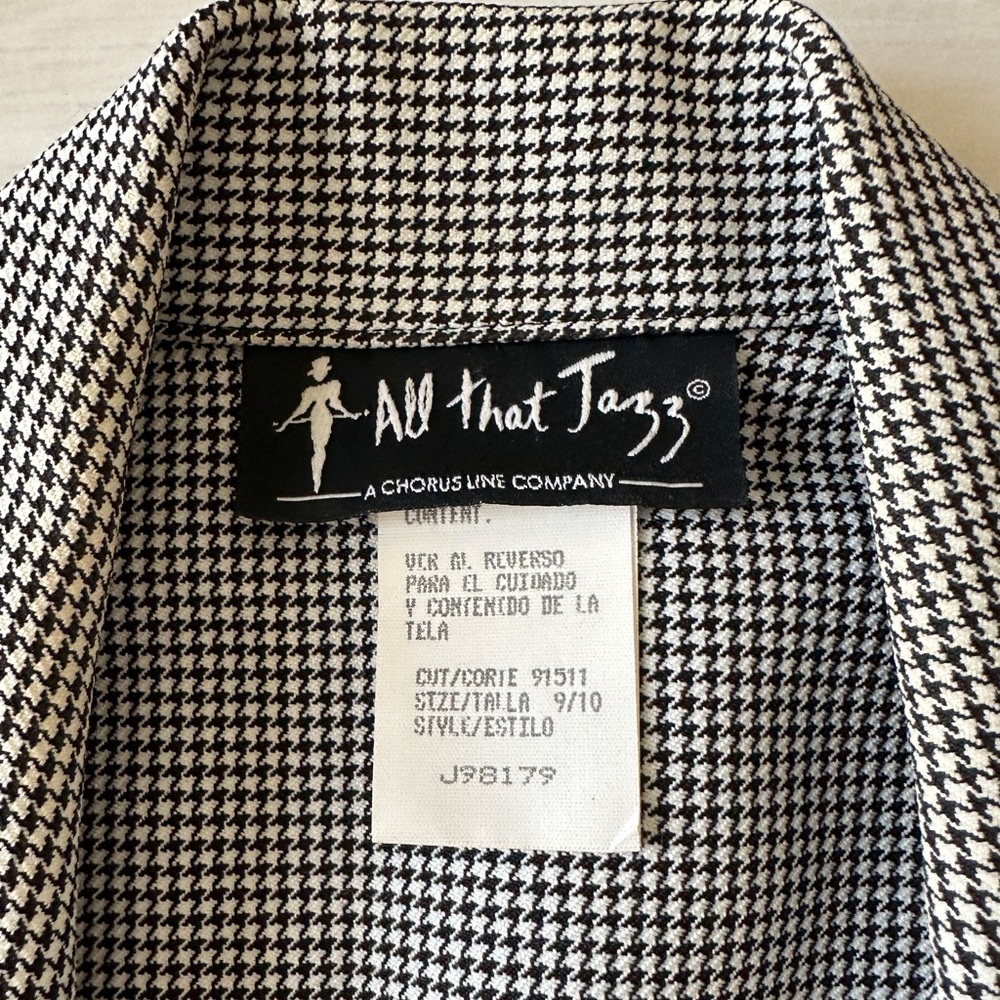 NWOT Vintage All that Jazz Gray Midi Skirt Set - Picture 3 of 7